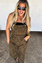 PREORDER: Dahlia Cheetah Overalls-Womens-Stay Foxy Boutique, Florissant, Missouri