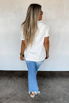 PREORDER: Joey Washed Cotton Boyfriend Tee-Womens-Stay Foxy Boutique, Florissant, Missouri