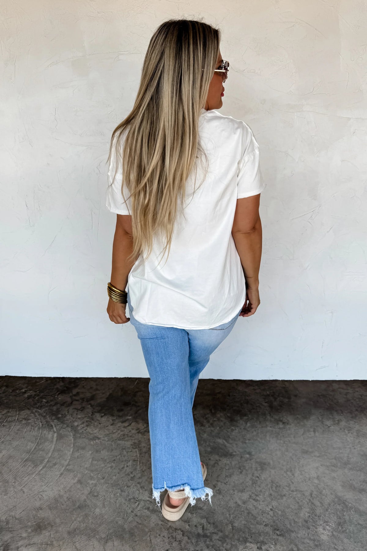 PREORDER: Joey Washed Cotton Boyfriend Tee-Womens-Stay Foxy Boutique, Florissant, Missouri