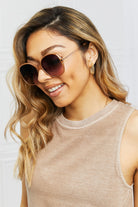 Metal-Plastic Hybrid Full Rim Sunglasses-Stay Foxy Boutique, Florissant, Missouri