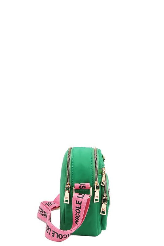 Nicole Lee USA Color Patch Crossbody Bag-Stay Foxy Boutique, Florissant, Missouri