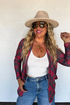 PREORDER: Plaid Lola Cardigans-Womens-Stay Foxy Boutique, Florissant, Missouri