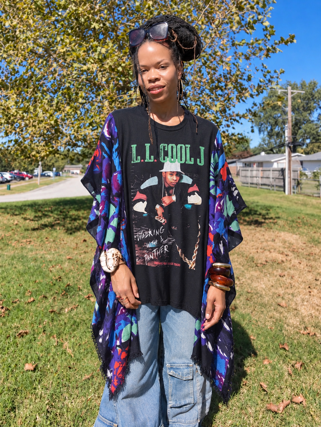 LL | The Becoming Flowy Kimono Top 2 Scoops-Stay Foxy Boutique, Florissant, Missouri