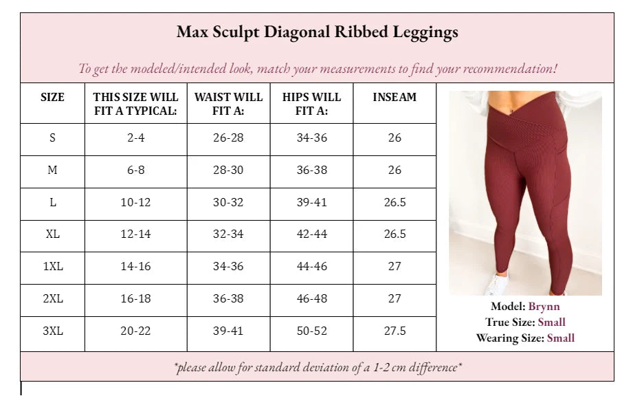 PREORDER: Max Sculpt Ribbed Leggings in Two Colors-Womens-Stay Foxy Boutique, Florissant, Missouri