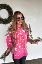 PREORDER: Classic Crew Pullover Ho Ho Ho-Womens-Stay Foxy Boutique, Florissant, Missouri