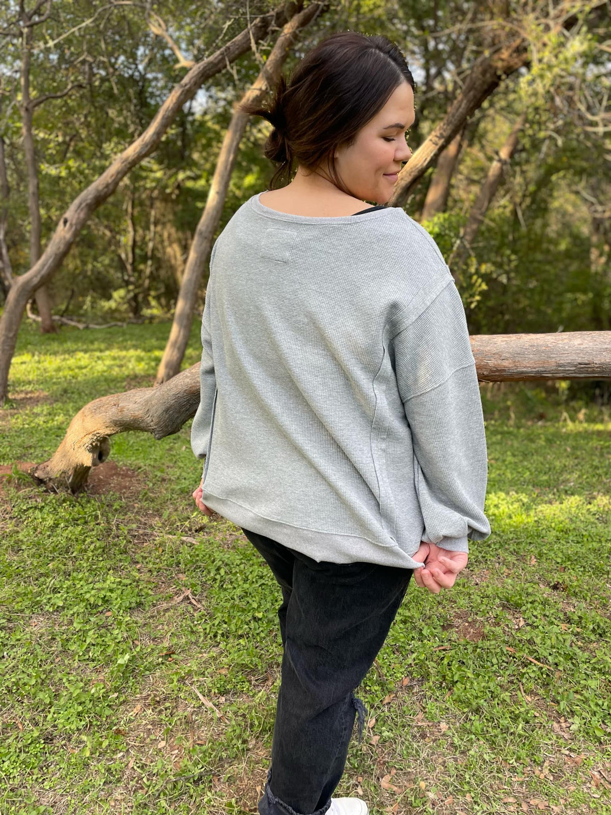 PREORDER: Thinking It Over Waffle Knit Pullover in Three Colors-Womens-Stay Foxy Boutique, Florissant, Missouri