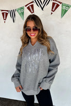 PREORDER: Blakeley Kickoff Cut Sweatshirt-Womens-Stay Foxy Boutique, Florissant, Missouri