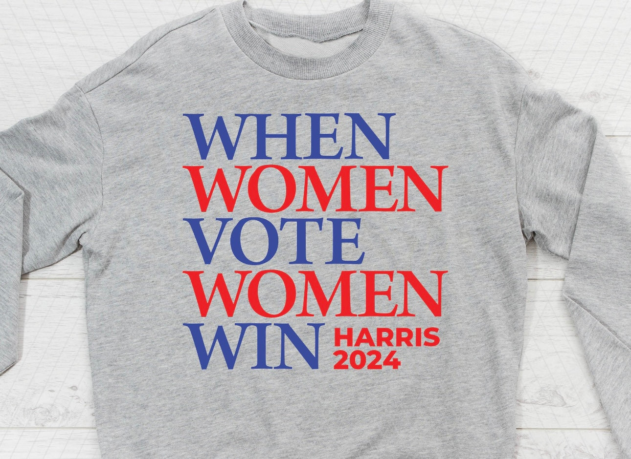 When Women Vote Graphic T-Graphic T-Stay Foxy Boutique, Florissant, Missouri