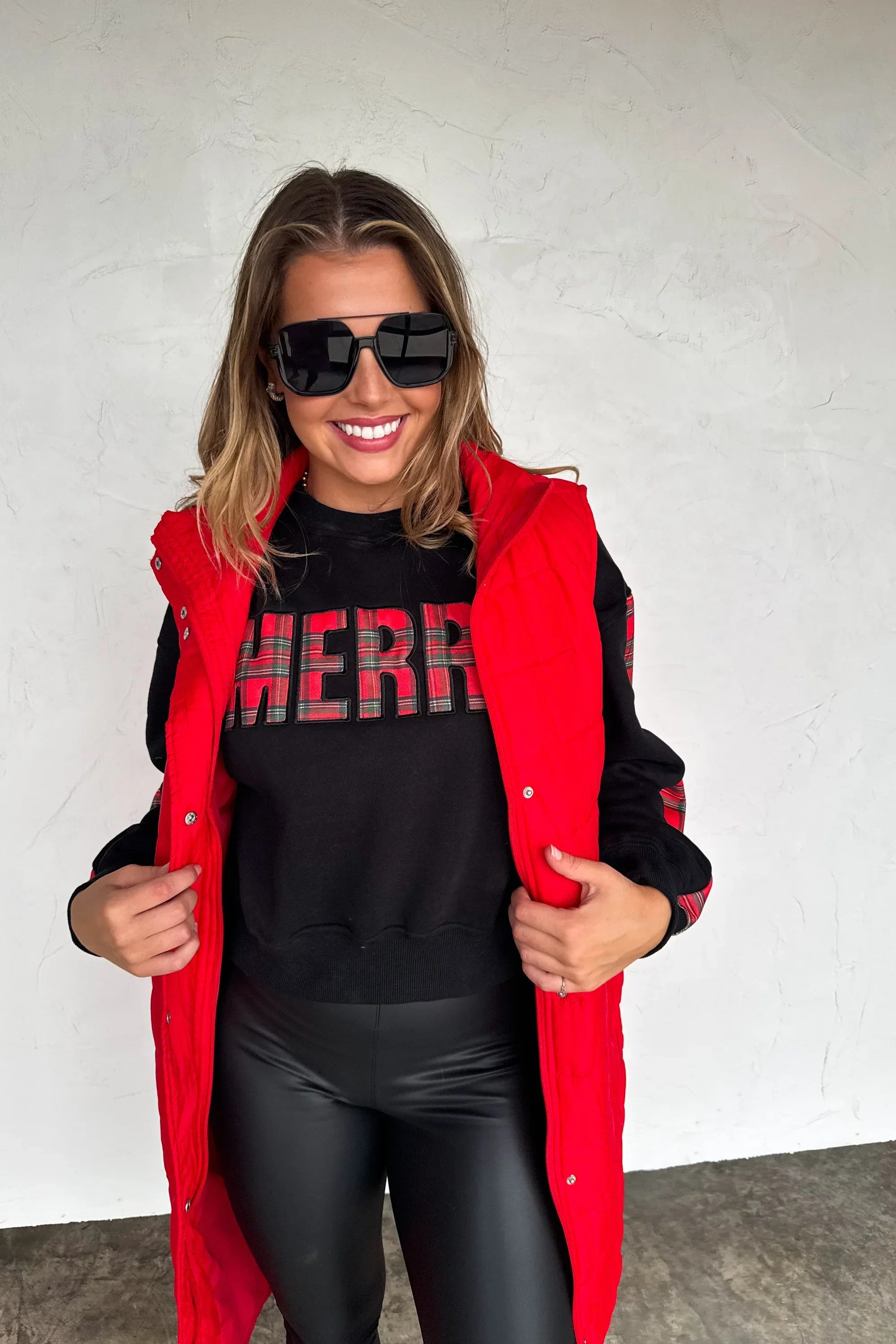 PREORDER: Kendall Long Puffer Vest-Womens-Stay Foxy Boutique, Florissant, Missouri