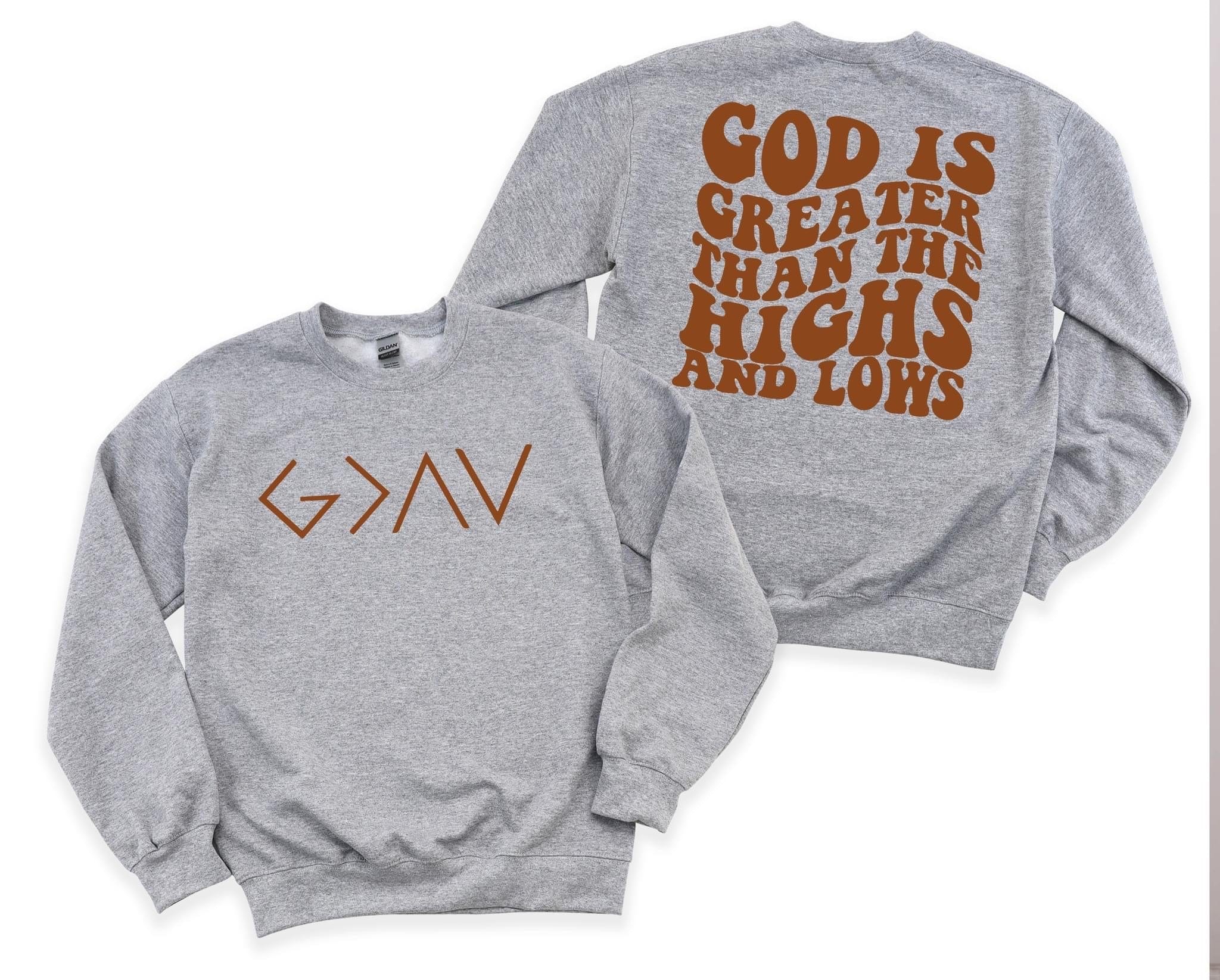 God Is Greater Graphic T-Graphic T-Stay Foxy Boutique, Florissant, Missouri