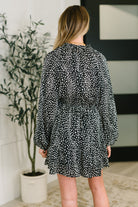 A Cheeky Little Time Tiered Dress in Black-Womens-Stay Foxy Boutique, Florissant, Missouri