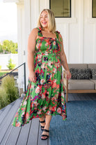 A Little While Longer Dress in Green-Dresses-Stay Foxy Boutique, Florissant, Missouri