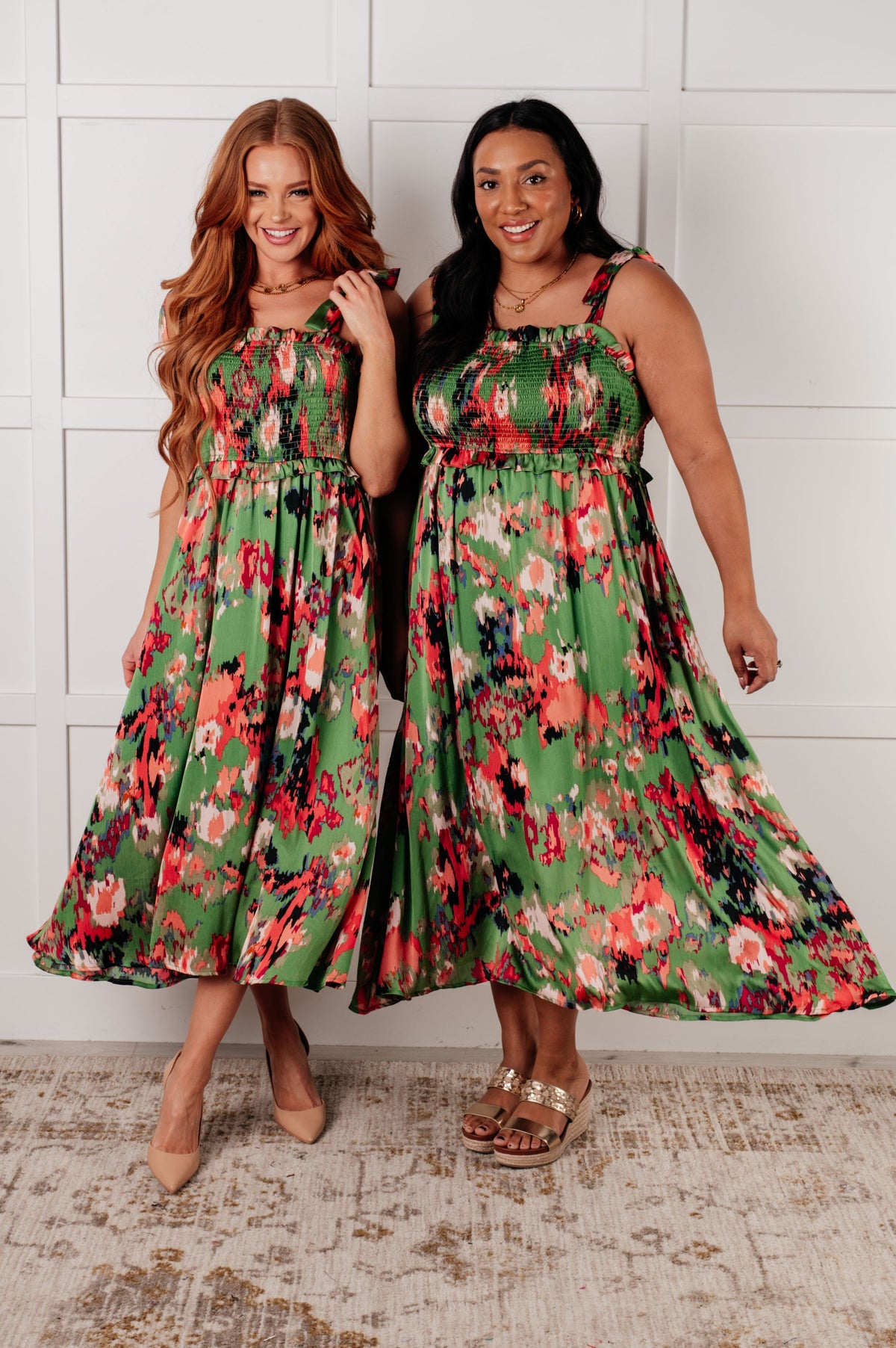 longer length dresses A Little While Dress in Green Small occasionlimit 26W) and in custom A-line Deep Halter V-neck Color:Black Brown