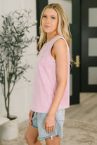 A Look in Your Eyes Mineral Wash Tank Top-Womens-Stay Foxy Boutique, Florissant, Missouri