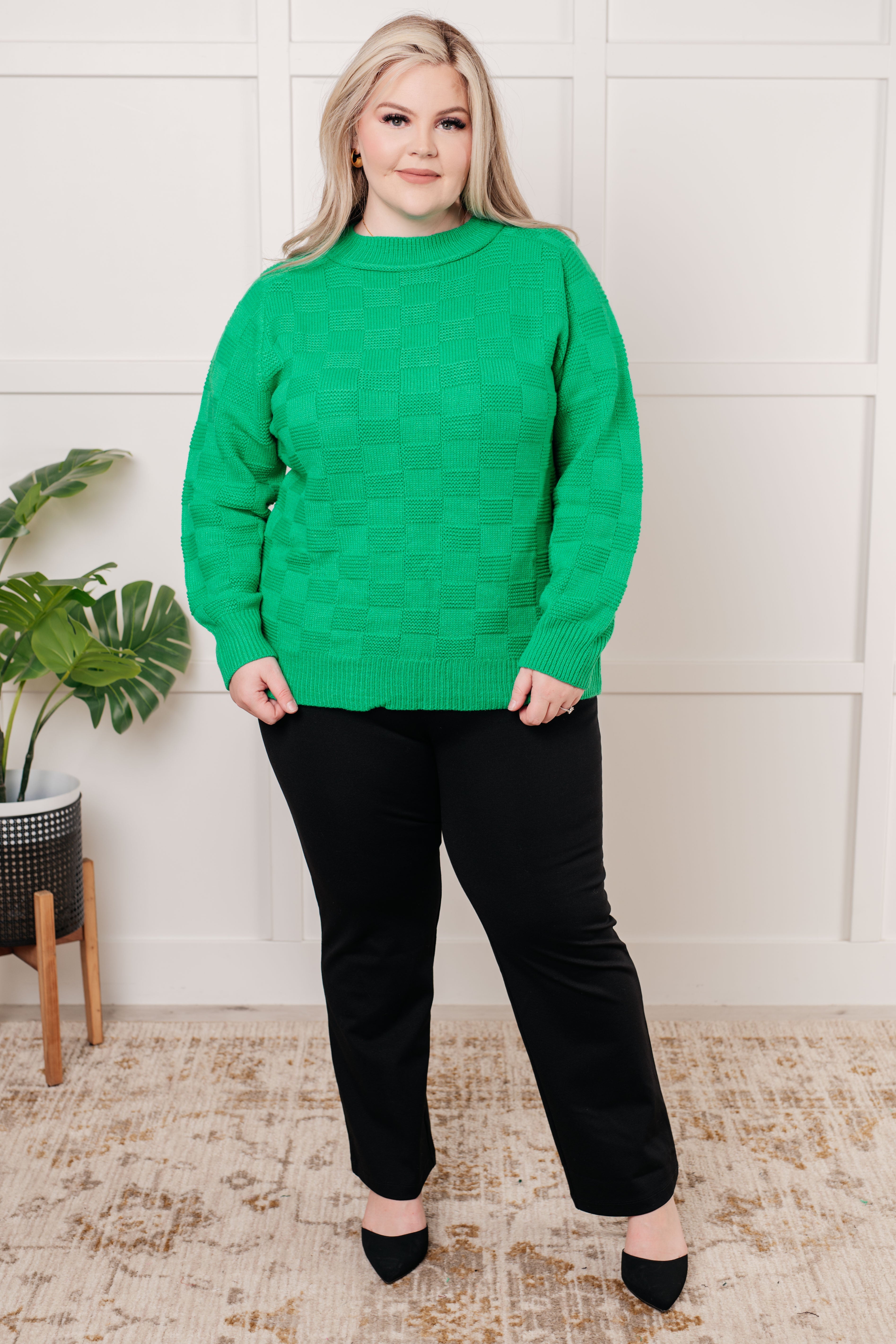 A Song to Sing Sweater Knit Pullover-Tops-Stay Foxy Boutique, Florissant, Missouri