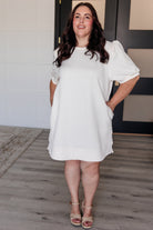 Across Town Puff Sleeve Quilted Dress-Dresses-Stay Foxy Boutique, Florissant, Missouri