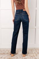 Alaina High Rise Classic Straight Jeans-Denim-Stay Foxy Boutique, Florissant, Missouri