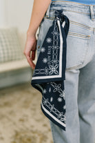 Alex Mid Rise Boyfriend Jean with Bandana Loop-Womens-Stay Foxy Boutique, Florissant, Missouri