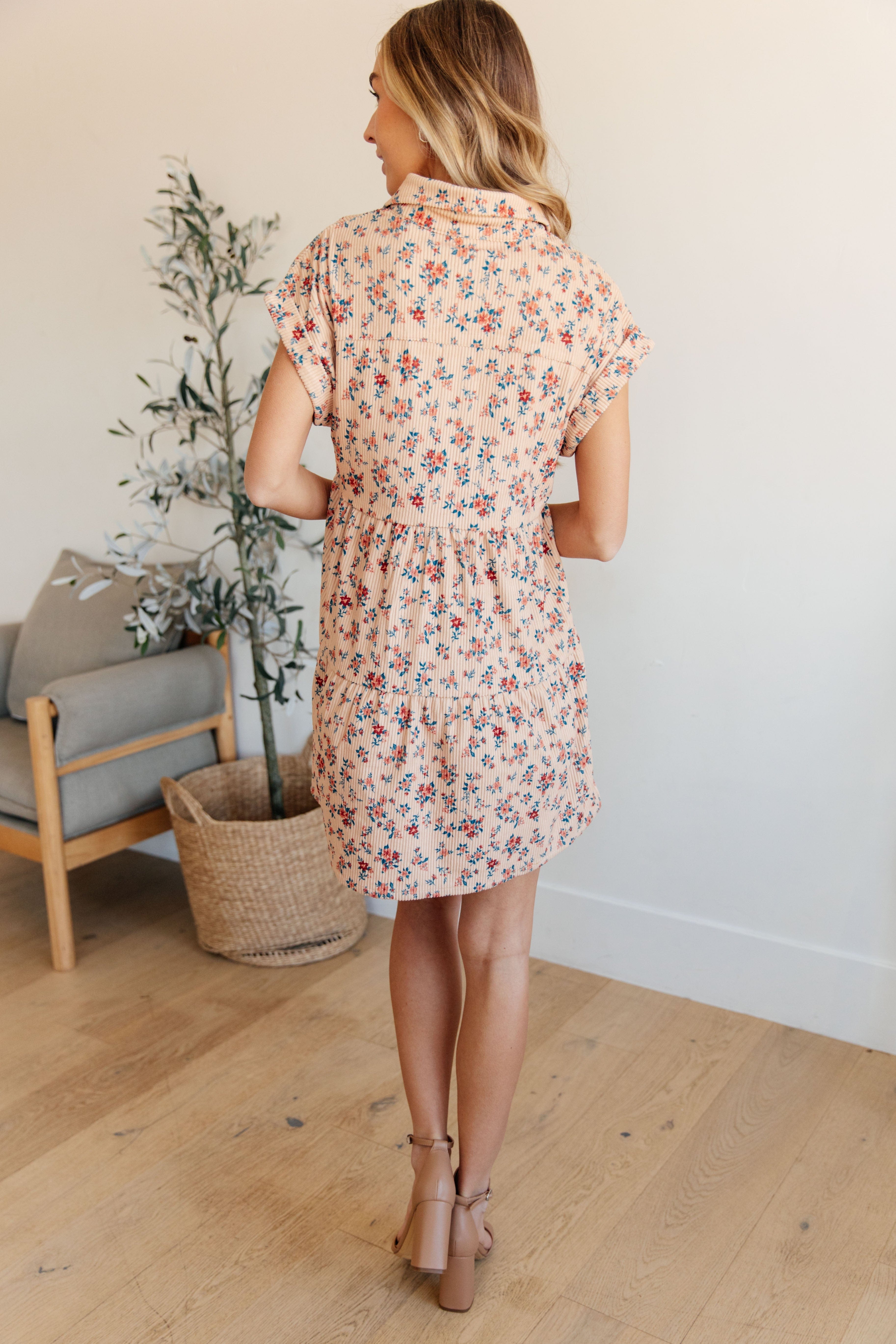 Anywhere You Go I'll Be Collared Dress-Womens-Stay Foxy Boutique, Florissant, Missouri