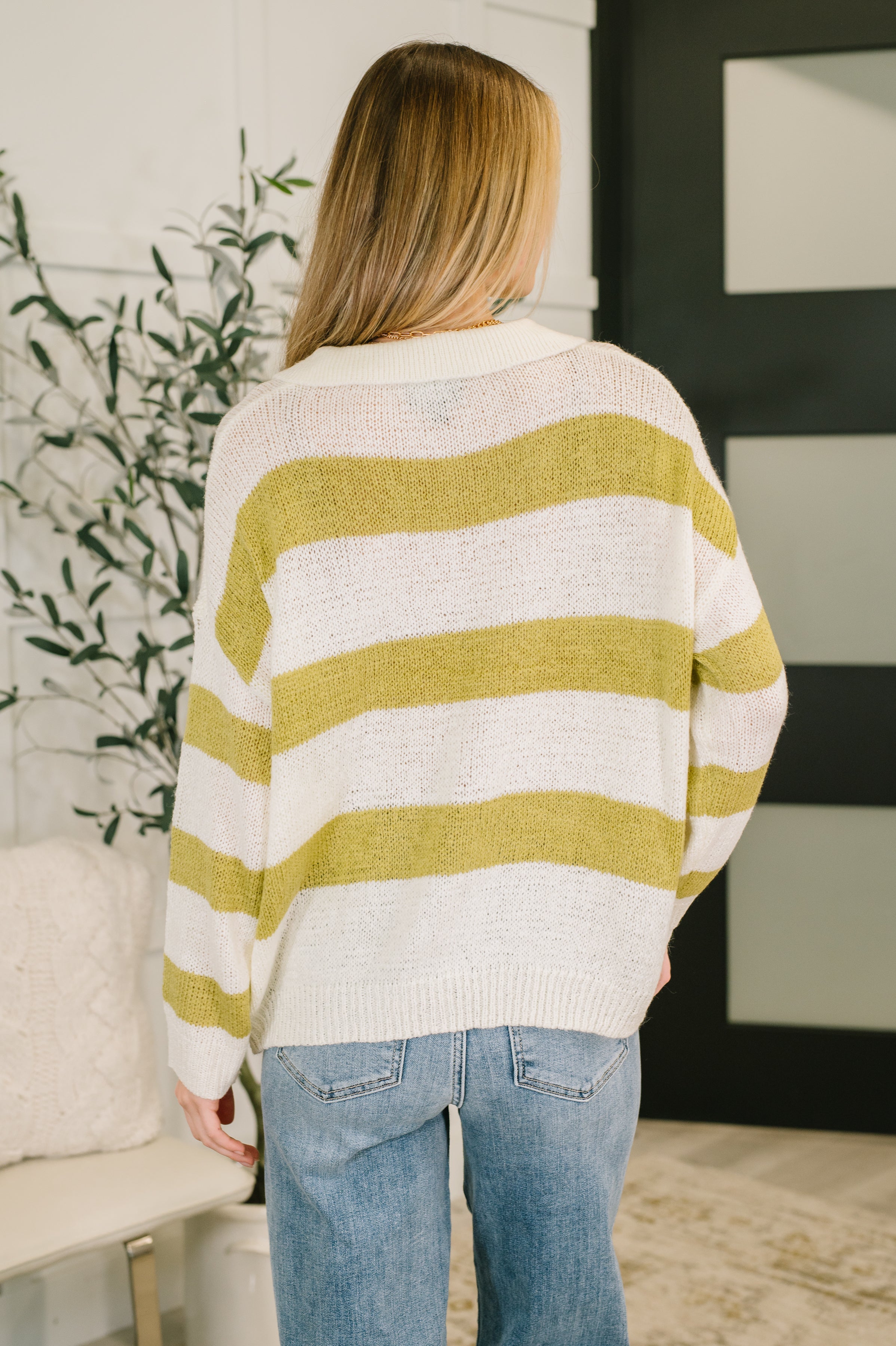 As Long As You're Mine Loose Knit Collared Top-Womens-Stay Foxy Boutique, Florissant, Missouri