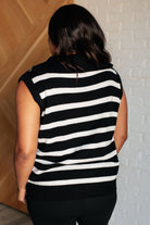 Attached at the Hip 1/4 Zip Sleeveless Sweater-Tops-Stay Foxy Boutique, Florissant, Missouri