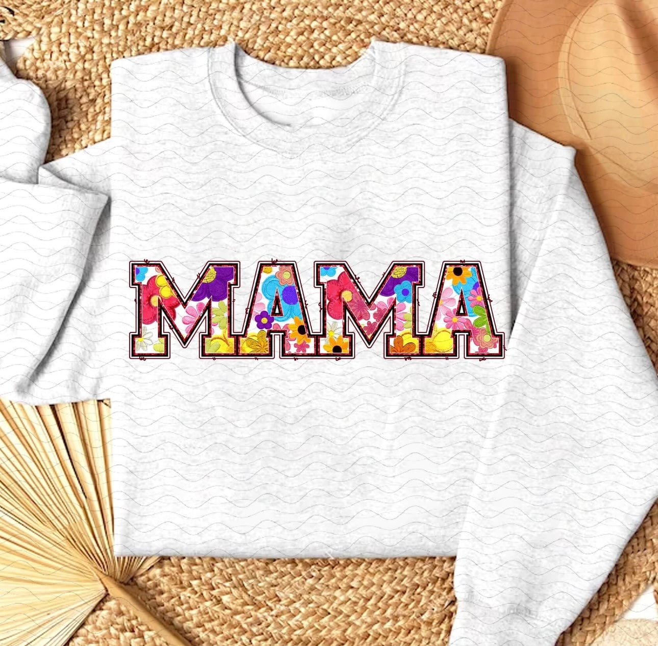 Mama Floral Graphic T-Graphic T-Stay Foxy Boutique, Florissant, Missouri