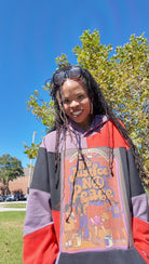 No Justice Patchwork Hoodie | STAY Bold 2 Scoops-Stay Foxy Boutique, Florissant, Missouri