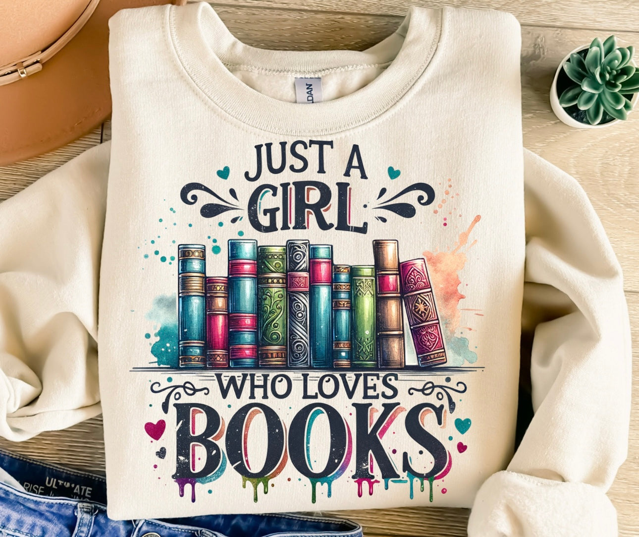 Just a Girl Graphic T-Graphic T-Stay Foxy Boutique, Florissant, Missouri