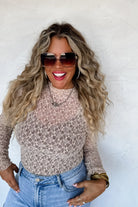 PREORDER: Jolie Lace Thumbhole Top-Womens-Stay Foxy Boutique, Florissant, Missouri