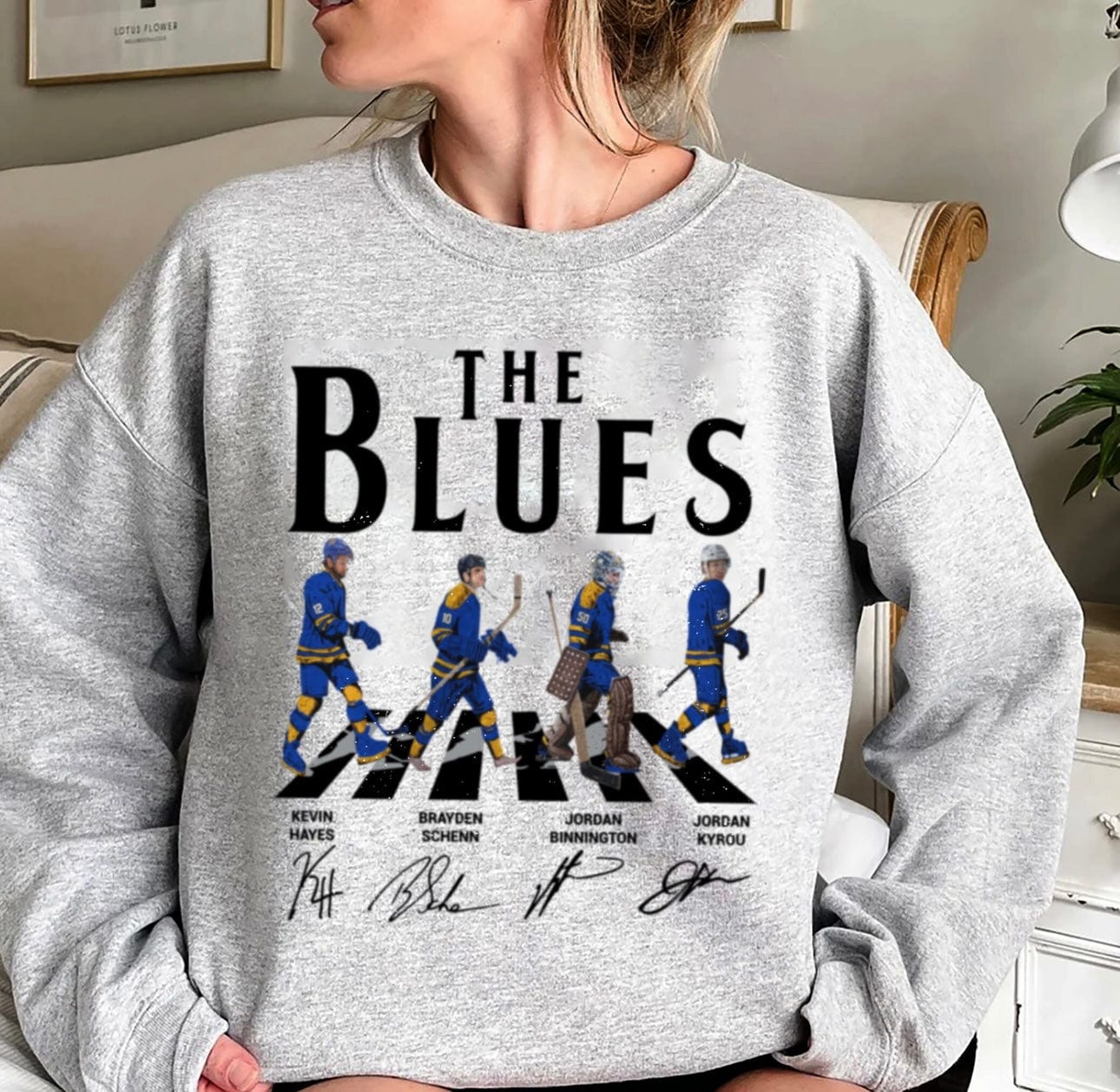 Blues Graphic T-Graphic T-Stay Foxy Boutique, Florissant, Missouri