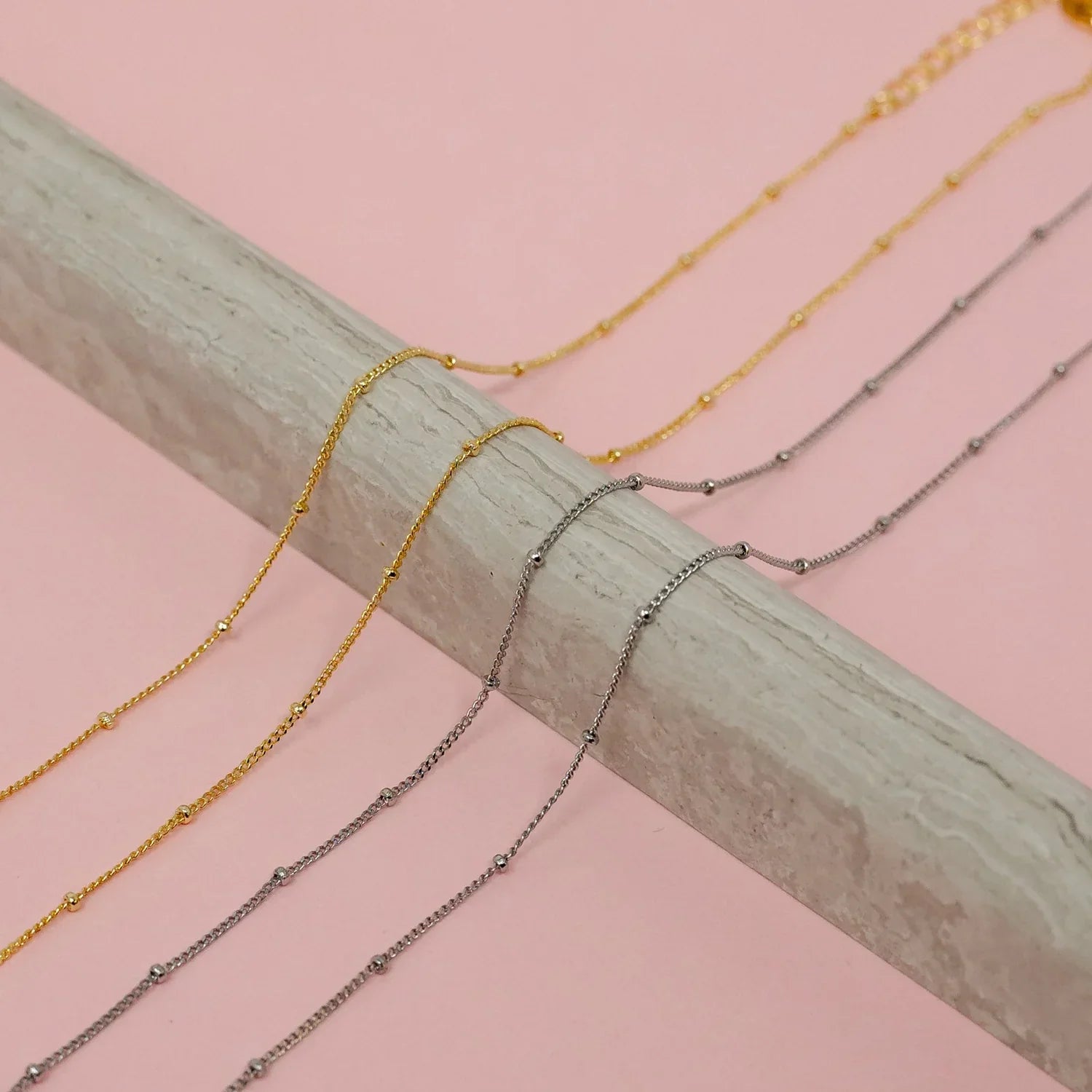 PREORDER: Baby Ball Chain in Gold-Womens-Stay Foxy Boutique, Florissant, Missouri