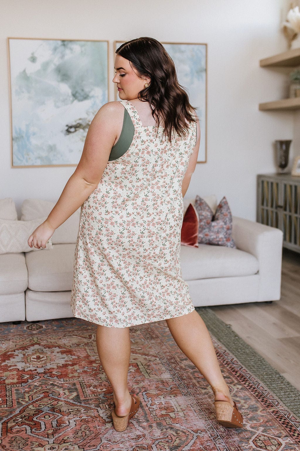 Baby Blossoms Floral Jumper-Dresses-Stay Foxy Boutique, Florissant, Missouri