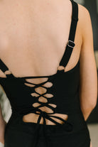 Barcelona Lace Up Swimsuit-Swimwear-Stay Foxy Boutique, Florissant, Missouri