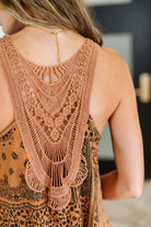 Barely Bohemian Lace Detail Tank-Tops-Stay Foxy Boutique, Florissant, Missouri