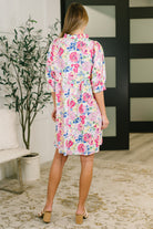 Barely Catch My Breath Notch Neck Dress-Womens-Stay Foxy Boutique, Florissant, Missouri