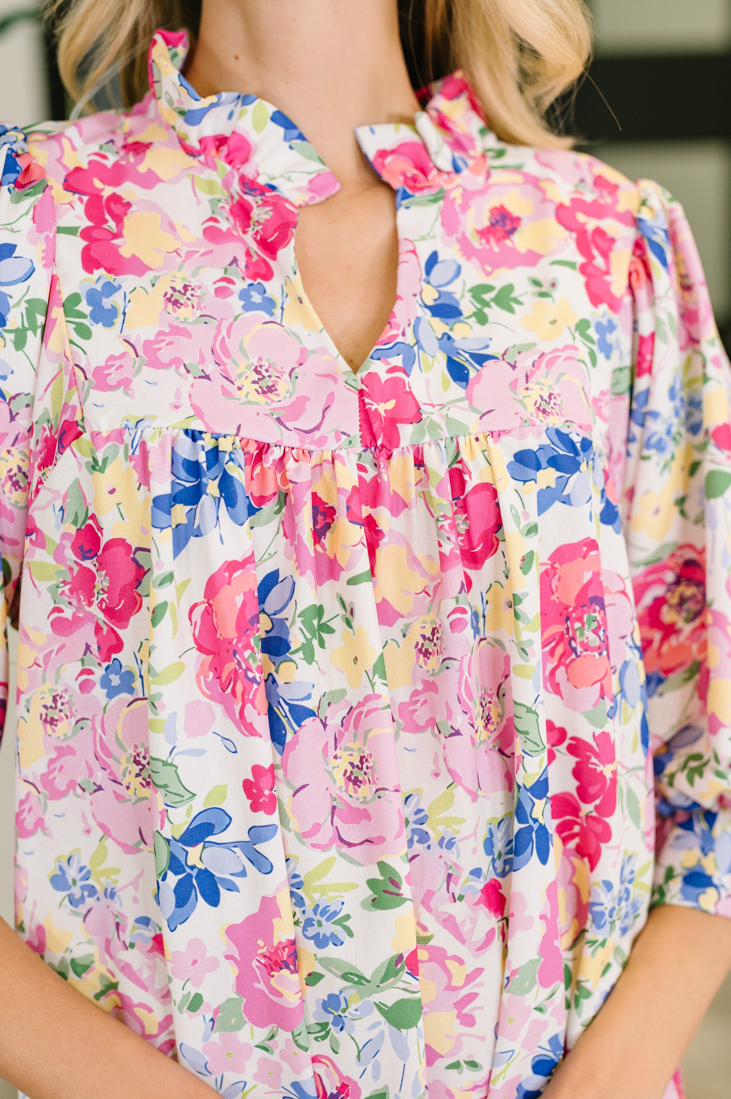 Barely Catch My Breath Notch Neck Dress-Womens-Stay Foxy Boutique, Florissant, Missouri
