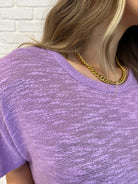 Basically Flowing Dolman Sleeve Top in B Lavender-Womens-Stay Foxy Boutique, Florissant, Missouri