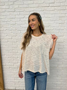 Basically Flowing Dolman Sleeve Top in Sand Beige-Womens-Stay Foxy Boutique, Florissant, Missouri