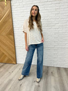 Basically Flowing Dolman Sleeve Top in Sand Beige-Womens-Stay Foxy Boutique, Florissant, Missouri