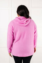 Basically My Favorite Hooded Pullover in Bright Mauve-Tops-Stay Foxy Boutique, Florissant, Missouri