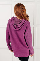 Basically My Favorite Hooded Pullover in Light Plum-Tops-Stay Foxy Boutique, Florissant, Missouri