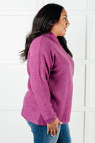 Basically My Favorite Hooded Pullover in Light Plum-Tops-Stay Foxy Boutique, Florissant, Missouri