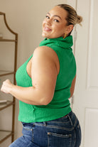 Before You Go Sleeveless Turtleneck Sweater-Tops-Stay Foxy Boutique, Florissant, Missouri