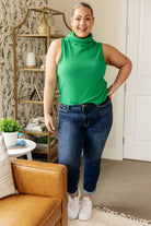Before You Go Sleeveless Turtleneck Sweater-Tops-Stay Foxy Boutique, Florissant, Missouri