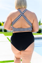 Belize High Waisted Swim Bottoms-Swimwear-Stay Foxy Boutique, Florissant, Missouri