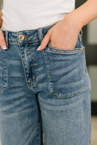 Bella High Waist Soft Barrel Stitch Thru Pocket-Womens-Stay Foxy Boutique, Florissant, Missouri