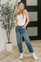 Bella High Waist Soft Barrel Stitch Thru Pocket-Womens-Stay Foxy Boutique, Florissant, Missouri