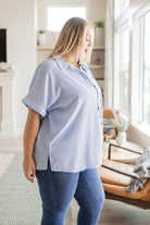 Best Of Both Worlds Button Down Top-Tops-Stay Foxy Boutique, Florissant, Missouri