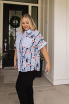 Best Of Both Worlds Button Down Top-Tops-Stay Foxy Boutique, Florissant, Missouri