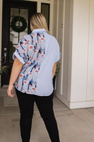 Best Of Both Worlds Button Down Top-Tops-Stay Foxy Boutique, Florissant, Missouri